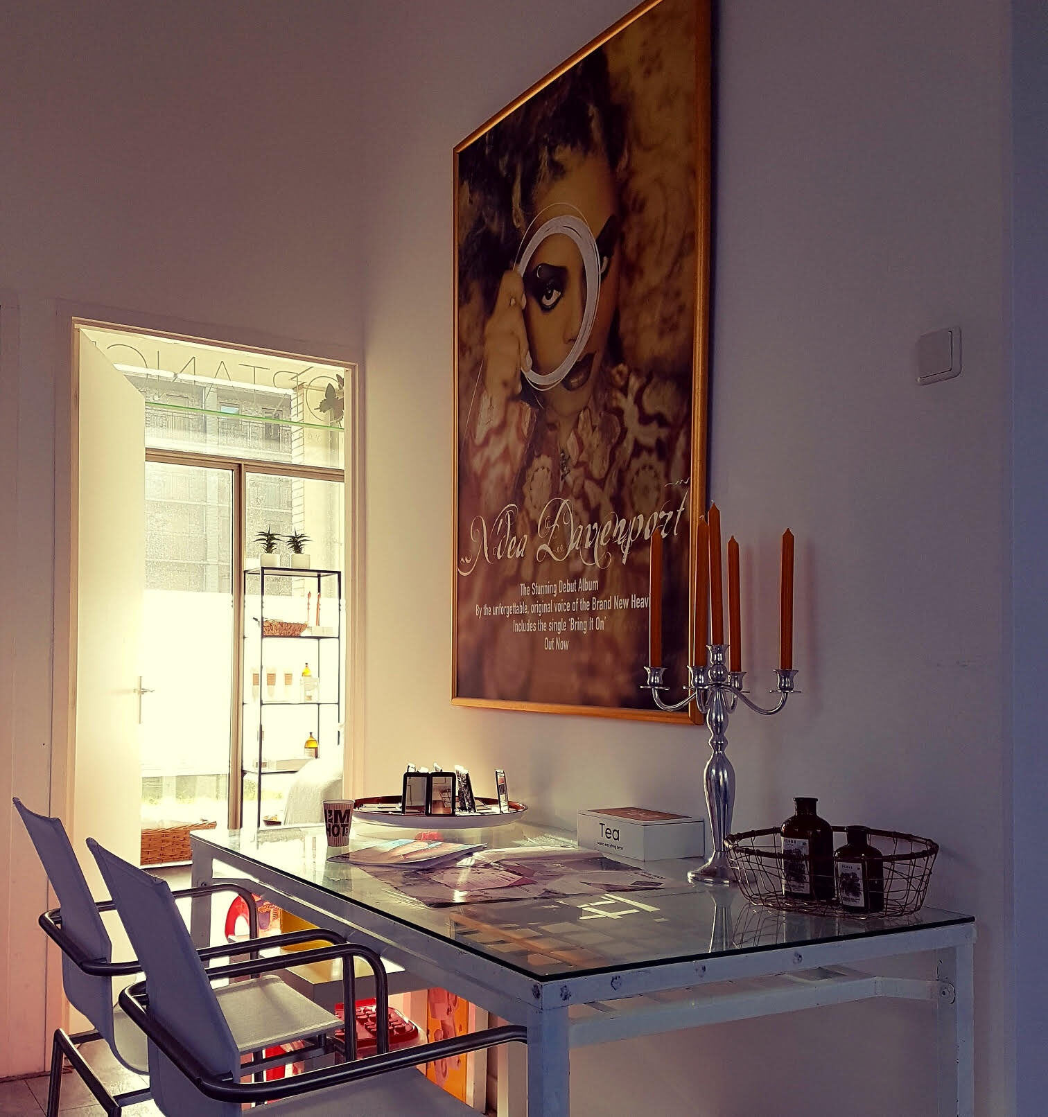 Interieur van de praktijk van Hortance
